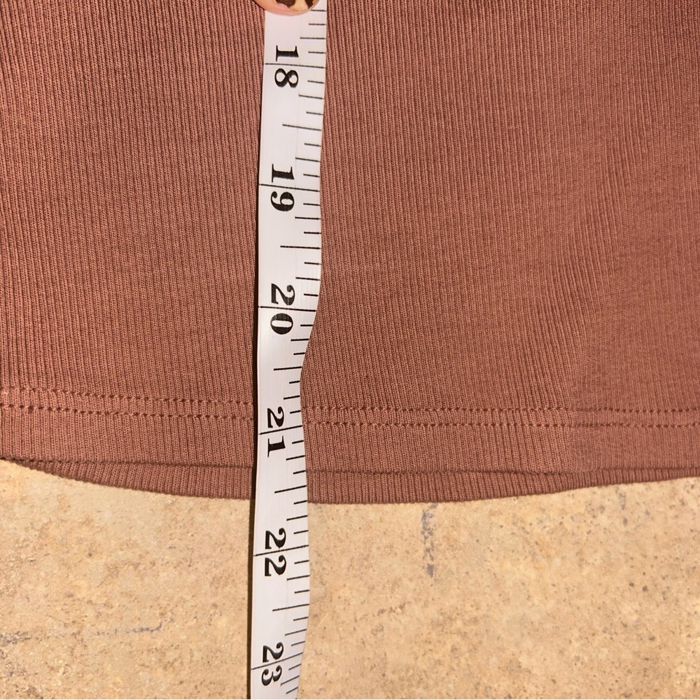 Lovers + Friends Brown Ribbed Knit Tank Top - Picture 9 of 9